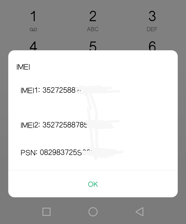 Checking IMEI Using USSD 