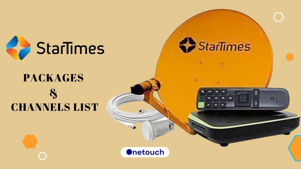 Startimes Packages with Channels List