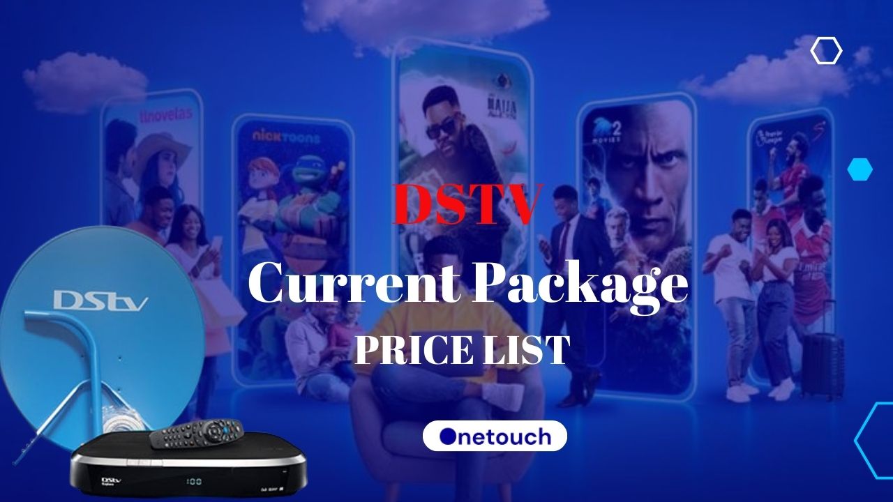 DSTV Current Packages Price List 2024