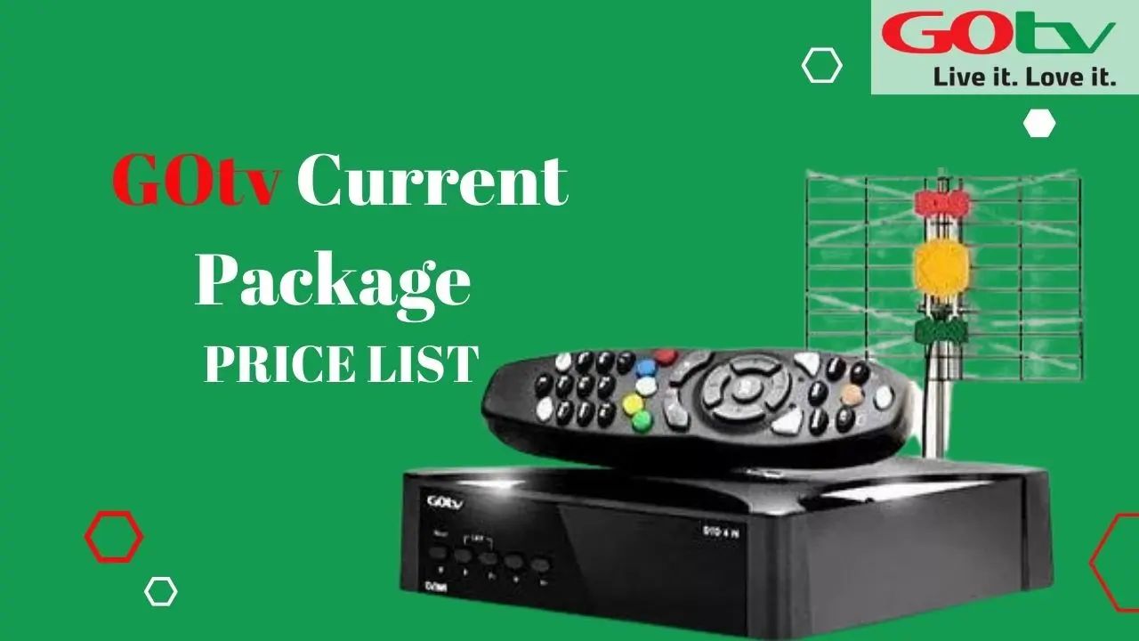 GOtv Current Packages Price List 2023